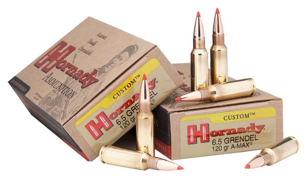 Hornady Custom 6.5 Grendel Ammo 123 Grain Hornady SST (Super Shock Tip) Polymer Tip Box of 20