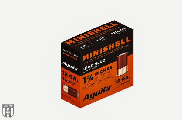 Aguila Mini Shells 12 Gauge 1 3/4″ 7/8oz. Slugs ammo for sale 